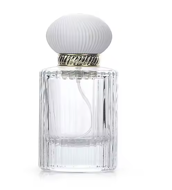 50ml Vertical Strip Glass Bottle